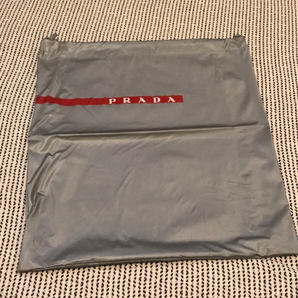 prada shoe bag